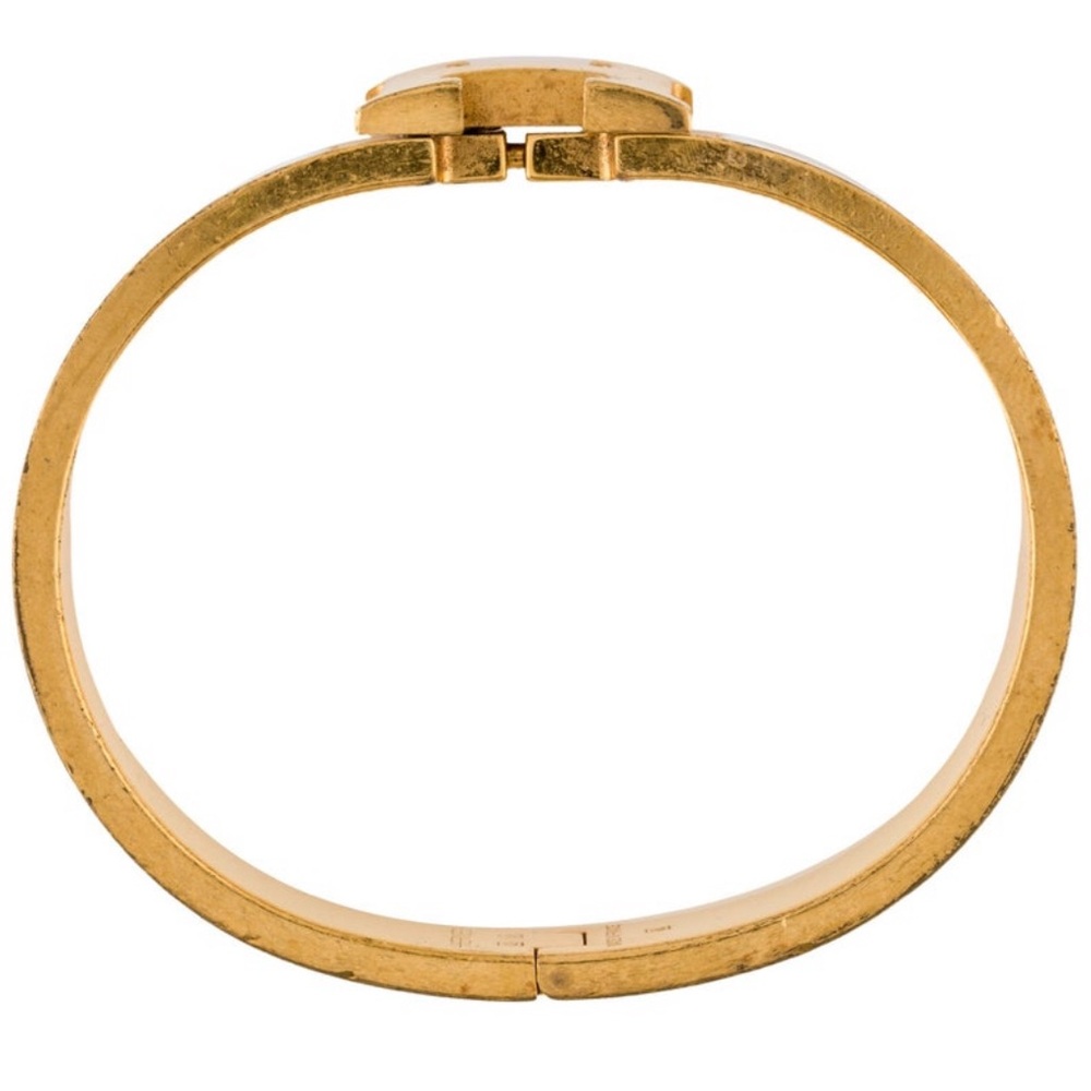 Hermes Gold and White Bracelet - Picture 3 of 4